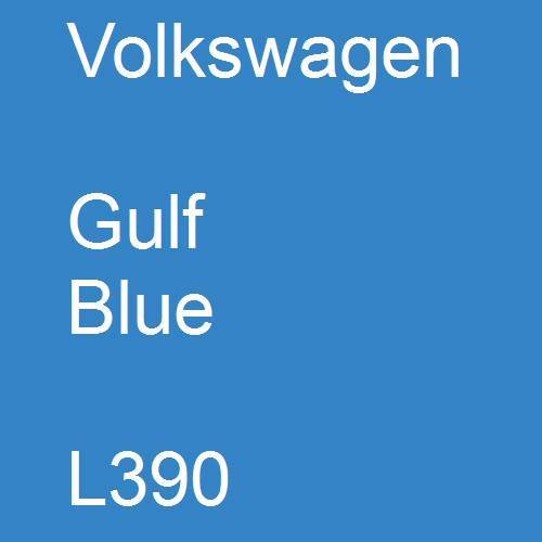 Volkswagen, Gulf Blue, L390.